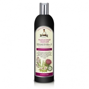 Receptury Babuszki Agafii – Tradycyjny syberyjski szampon nr 3 przeciw wypadaniu – 550 ml