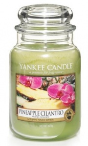 Yankee Candle - Duży słoik Pineapple Cilantro - 623g