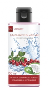 GoCranberry – Żurawinowy płyn micelarny – 150 ml