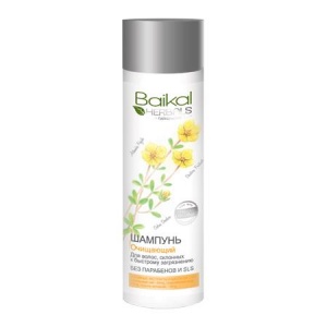 Baikal Herbals – Szampon do włosów oczyszczający – 280 ml
