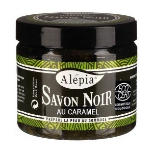 Alepia – Czarne mydło Savon Noir Premium Karmel Bio – 200 ml