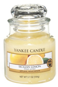 Yankee Candle - Mały słoik Sicilian Lemon - 104g