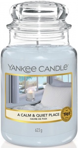 Yankee Candle - Duży słoik A Calm & Quiet Place - 623g