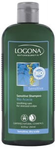Logona - Szampon sensitiv z bio-akacją - 250 ml