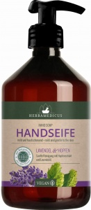 Herbamedicus - Mydło w płynie Lawenda i Chmiel - 500 ml