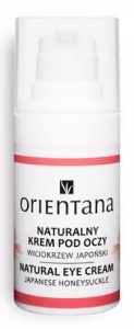 Orientana - Naturalny kompleksowy bio krem pod oczy rozświetlająco - ultranawilżający - 15 ml