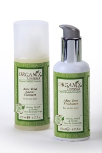 Organix Cosmetix – Organiczny żel myjący Aloe Vera do twarzy – 150 ml
