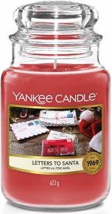 Yankee Candle - Duży słoik Letters To Santa - 623g