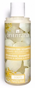 Orientana – Ajurwedyjski szampon do włosów Jaśmin i Migdałecznik – 210 ml