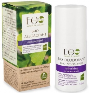 Eco Laboratorie - BIO Dezodorant odświeżający Miłorząb i Bambus - 50 ml