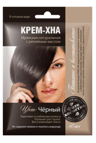  Fitokosmetik - Krem-henna czarna - 50 ml