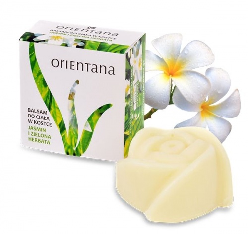 Orientana – Balsam do ciała w kostce Jaśmin i Zielona Herbata – 60g