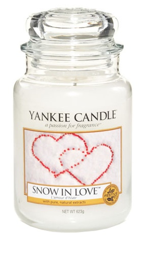 Yankee Candle - Duży słoik Snow in Love - 623g