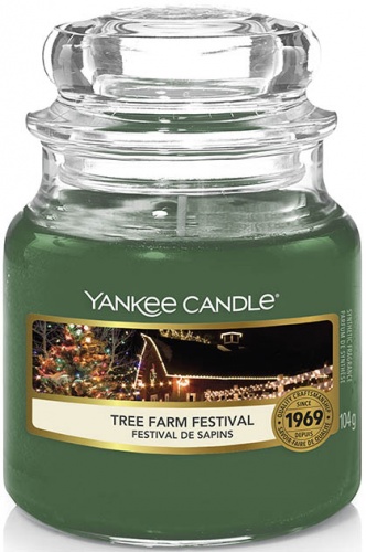 Yankee Candle - Mały słoik Tree Farm Festival - 104g.jpg