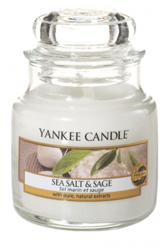 Yankee Candle - Mały słoik Sea Salt & Sage - 104g