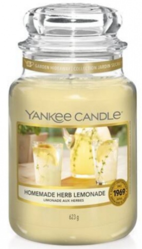 Yankee Candle - Duży słoik Homemade Herb Lemonade - 623g