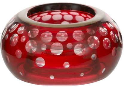 Yankee Candle - Red and Gold Snowfall - świecznik na tealight