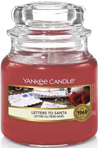 Yankee Candle - Mały słoik Letters To Santa - 104g.jpg