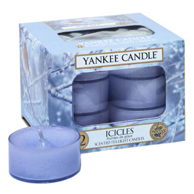 Yankee Candle – Tealight Icicles – 12 szt.
