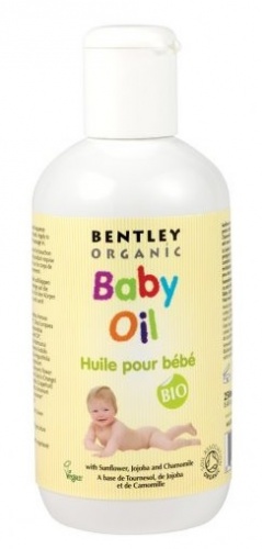 Bentley Organic – Dziecięcy olejek pielęgnacyjny z wyciągiem ze słonecznika, jojoby i rumianku – 250 ml