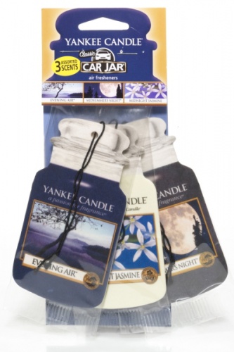 Yankee Candle - Car jar variety pack Evening Stroll - 3 szt.