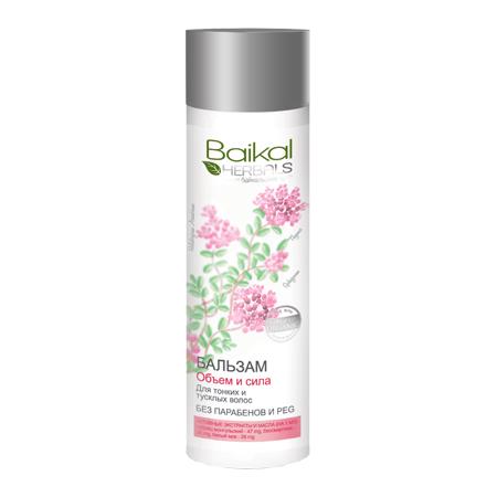 Baikal Herbals – Balsam do włosów Objętość i Siła – 280 ml