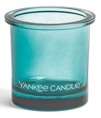Yankee Candle - Świecznik na sampler/tealight Teal - zielony