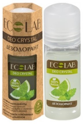 Eco Laboratorie - Dezodorant naturalny z wyciągiem z cytryny Antyperspirant - 50 ml