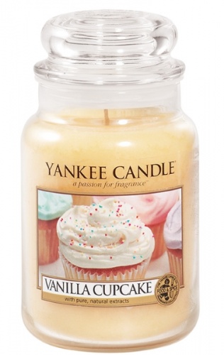 Yankee Candle - Duży słoik Vanilla Cupcake - 623g