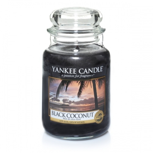 Yankee Candle - Duży słoik Black Coconut - 623g