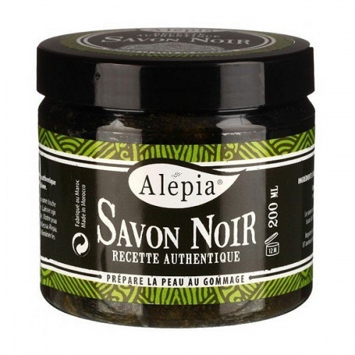 Alepia – Czarne mydło Savon Noir Supreme Bio – 200g