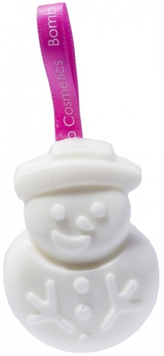 Bomb Cosmetics - Żel pod prysznic w kostce Frosty the Snowman - 100g
