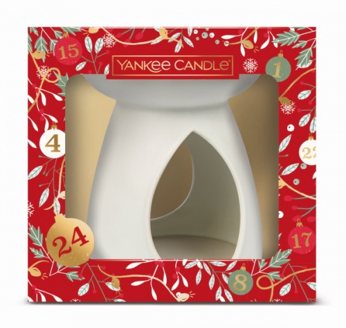 Yankee Candle - Countdown to Christmas - Zestaw kominek i 3 woski