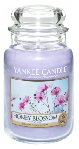 Yankee Candle - Duży słoik Honey Blossom - 623g