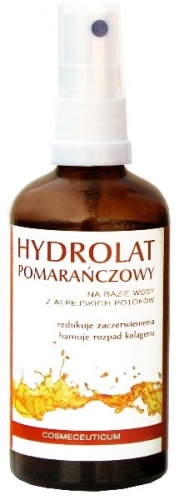 Cosmeceuticum - Hydrolat Pomarańczowy na bazie kwiatów Słodkiej Pomarańczy i wody z alpejskich potoków - 100 ml