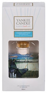Yankee Candle - Dyfuzor zapachowy Signature Clean Cotton - 88ml