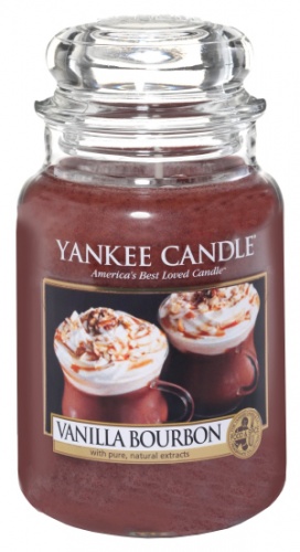 Yankee Candle - Duży słoik Vanilla Bourbon - 623g