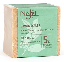 Najel - Mydło z Aleppo 5% oleju laurowego BIO - 190g
