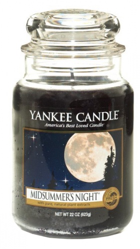 Yankee Candle - Duży słoik Midsummer's Night - 623g