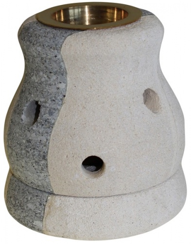 Kominek zapachowy z piaskowca - combo shaped