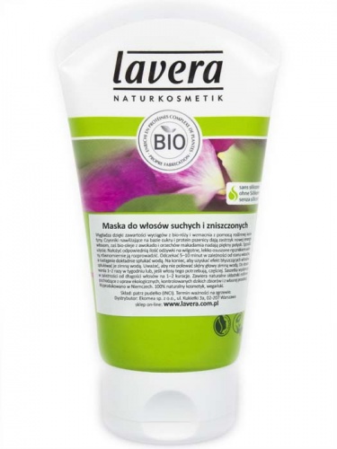 Lavera – Maska do włosów suchych i zniszczonych – 125 ml