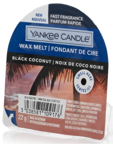 Yankee Candle - Wosk Black Coconut - 22g