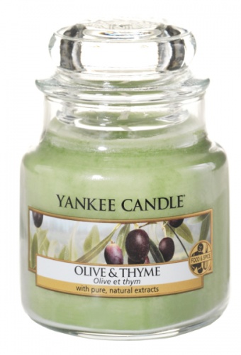 Yankee Candle - Mały słoik Olive & Thyme - 104g