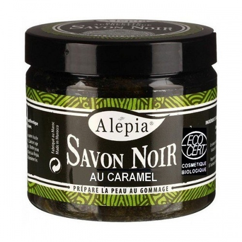 Alepia – Savon Noir Premium Karmel Bio – 200 ml