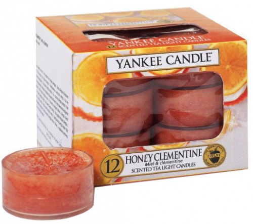  Yankee Candle - Tealight Honey Clementine