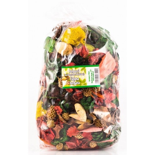 Potpourri pachnący susz kwiatowy - zielona herbata - 160g