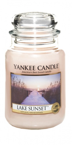 Yankee Candle - Duży słoik Lake Sunset - 1,2 kg