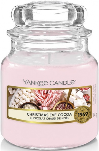 Yankee Candle - Mały słoik Christmas Eve Cocoa - 104g.jpg