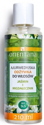 Orientana – Ajurwedyjska odżywka do włosów Jaśmin i Migdałecznik – 210 ml