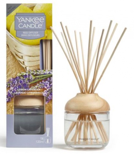 Yankee Candle - Pałeczki zapachowe Lemon Lavender - 120 ml